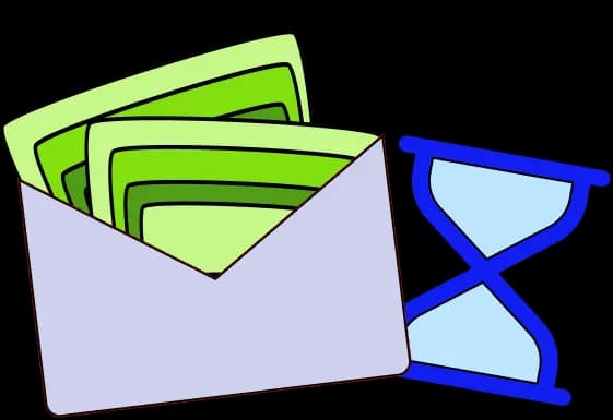 Time and money illustration