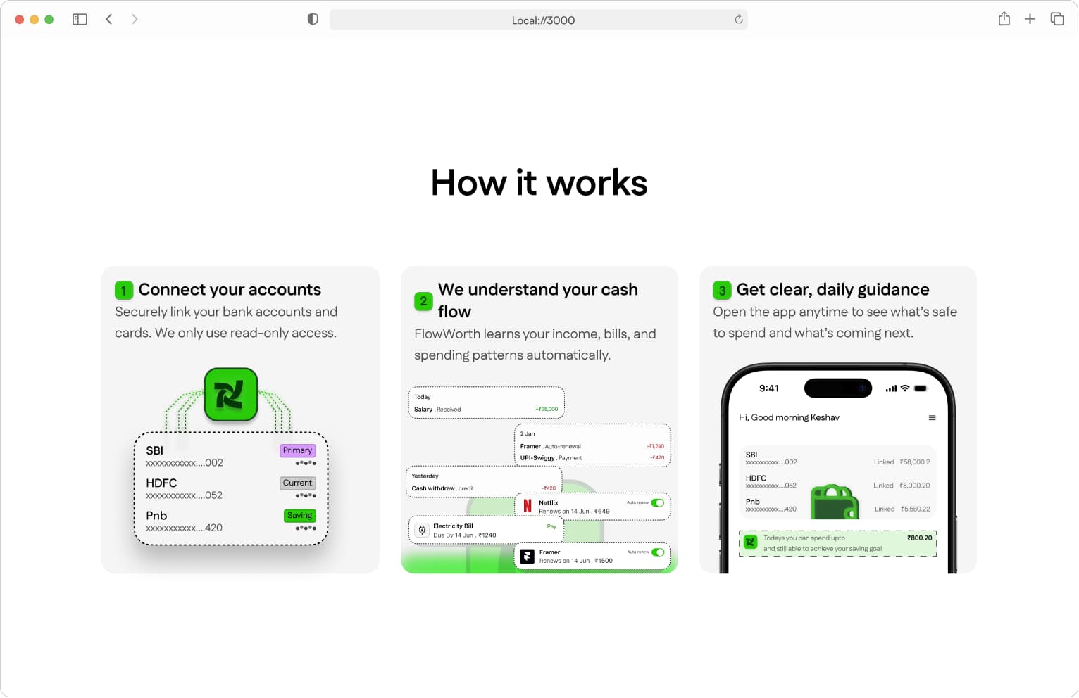 FlowWorth — Financial Operating System